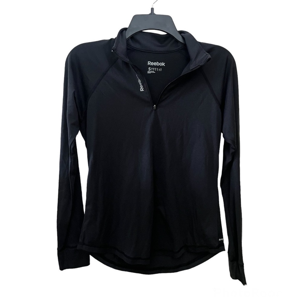 Reebok Black Speedwick Long Sleeve Workout Thermal Size S